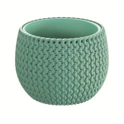 WellHome Pack 3 Macetas Redondas Splofy Bowl 18x18x13 Cm Menta 9 WellHome Pack 3 Macetas Redondas Splofy Bowl 18x18x13 Cm Menta -Intemperie Jardín Tienda 10c117b1a7162b48