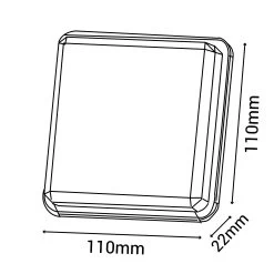 Baliza Suelo Solar LED 1,5W Negro IP68 -Intemperie Jardín Tienda 19ea170d62712f22