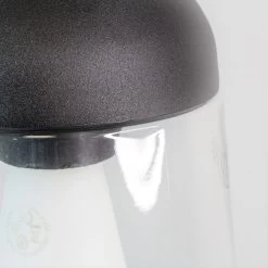 Lámpara Colgante De Exterior New Avenida Negro Con Pantalla De Cristal IP44 Wonderlamp -Intemperie Jardín Tienda 204c767483ce6a42