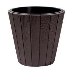 Prosperplast Maceta WOO12L 299x299x281 Marrón