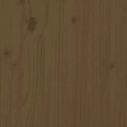 VIDAXL Jardinera Madera Maciza De Pino Marrón Miel 78x78x27 Cm -Intemperie Jardín Tienda 26df992d130f00f2