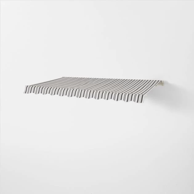 Toldo Manual 2,95 X 2 M Gris Y Blanco Torello