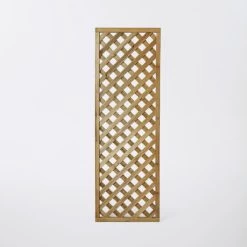 Celosía De Madera Diagonal Con Marco 1,83 X 0,61 M