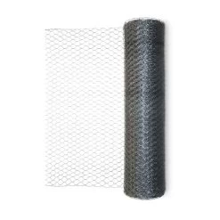 Malla De Triple Torsión Galvanizada 1 X 10 M - Hueco 13 X 13 Mm
