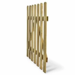 Puerta De Madera Mekong 100 X 100 Cm -Intemperie Jardín Tienda 3663602942665 24c BI