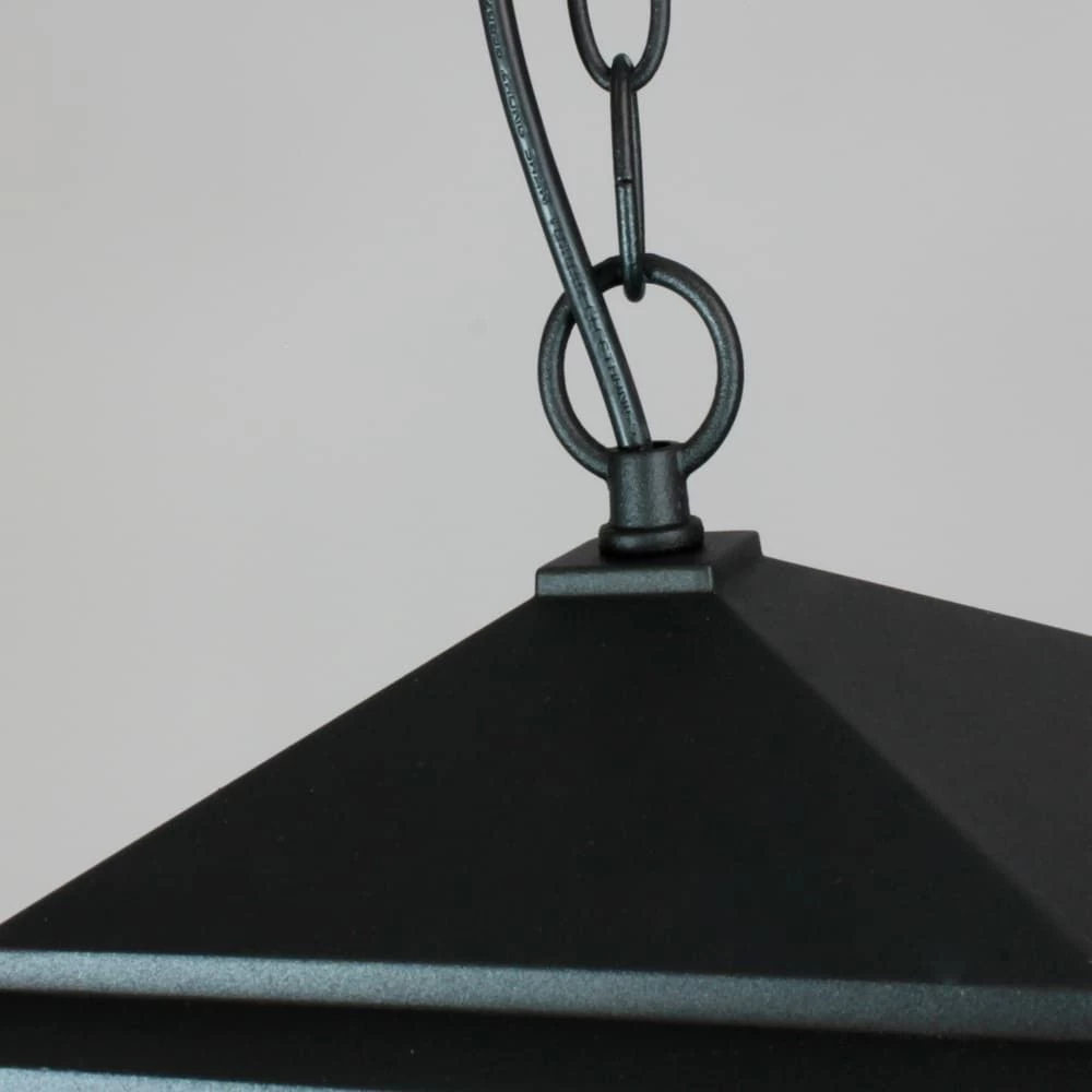 Lámpara Colgante De Exterior Avenida Retro Con Pantalla Transprente 1xE27 IP23 Wonderlamp 6 Lámpara Colgante De Exterior Avenida Retro Con Pantalla Transprente 1xE27 IP23 Wonderlamp - Imagen 4