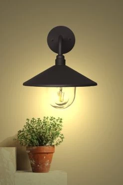 Aplique Exterior Peak E27/60wmax/antracita 5 Aplique Exterior Peak E27/60wmax/antracita -Intemperie Jardín Tienda 46fd01599488be09