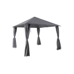 Carpa De Acero Gris Shamal 2,7 X 3 X 3 M
