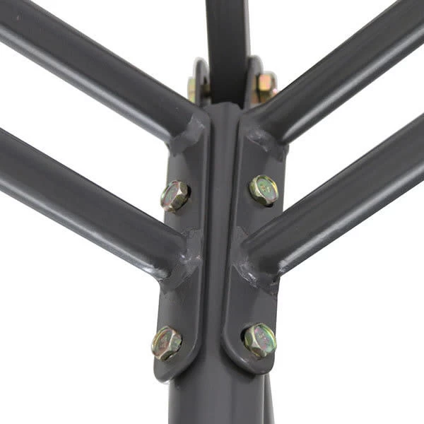 Carpa De Acero Gris Shamal 2,7 X 3 X 3 M 5 Carpa De Acero Gris Shamal 2,7 X 3 X 3 M - Imagen 3