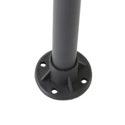 Carpa De Acero Gris Shamal 2,7 X 3 X 3 M 11 Carpa De Acero Gris Shamal 2,7 X 3 X 3 M -Intemperie Jardín Tienda 5059340125435 24c BI