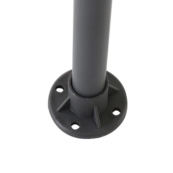 Carpa De Acero Gris Shamal 2,7 X 3 X 3 M 6 Carpa De Acero Gris Shamal 2,7 X 3 X 3 M - Imagen 4