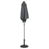 Parasol De Pie Carambole ø 2,6x2,23 M Gris 2 Parasol De Pie Carambole ø 2,6x2,23 M Gris -Intemperie Jardín Tienda 5059340125770 21c BI