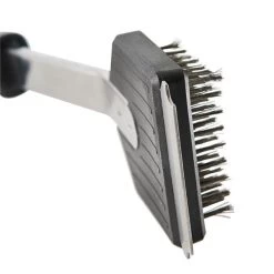 Cepillo De Limpieza 2 En 1 Para Parrilla 37,6 Cm GoodHome -Intemperie Jardín Tienda 5059340138039 23c bi