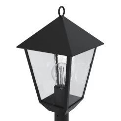 Farola Exterior Negro 110 Cm Carpia -Intemperie Jardín Tienda 5059340189239 24c BI