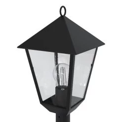 Farola Exterior Negro 200 Cm Carpia -Intemperie Jardín Tienda 5059340189253 24c BI
