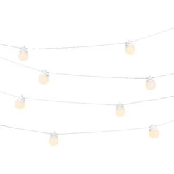 Guirnalda De Luces LED 12 M -Intemperie Jardín Tienda 5059340247762 24c BI