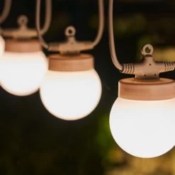 Guirnalda De Luces LED 12 M -Intemperie Jardín Tienda 5059340247762 26c BI