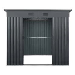 Caseta Exterior Gris Antracita 199x238x193 Cm Blooma 17 Caseta Exterior Gris Antracita 199x238x193 Cm Blooma -Intemperie Jardín Tienda 5059340326191 26c bi