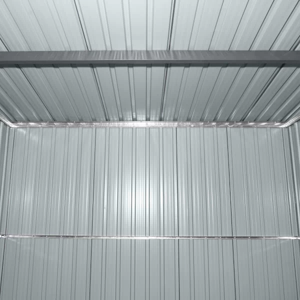 Caseta Exterior Gris Antracita 199x238x193 Cm Blooma 9 Caseta Exterior Gris Antracita 199x238x193 Cm Blooma - Imagen 7