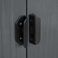 Caseta Exterior Gris Antracita 199x238x193 Cm Blooma 20 Caseta Exterior Gris Antracita 199x238x193 Cm Blooma -Intemperie Jardín Tienda 5059340326191 29c bi