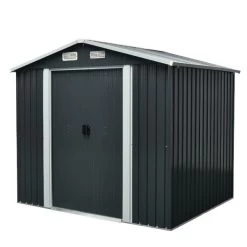 Caseta De Metal 206x236x196 Cm Y 4,15 M²