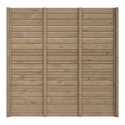 Panel Ocultación Madera Skimia V2 Marrón 180x60 Cm 12 Panel Ocultación Madera Skimia V2 Marrón 180x60 Cm -Intemperie Jardín Tienda 5059340668918 23c BI
