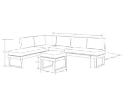 Set De Jardín Modular Moorea -Intemperie Jardín Tienda 5059340677200 22c BI