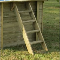 PISCINA GRE OVALADA DE MADERA VERMELA 786232E 6.72 MTS X 4.72 MTS X 1.46 MTS DE ALTO -Intemperie Jardín Tienda 50b213405355ba11