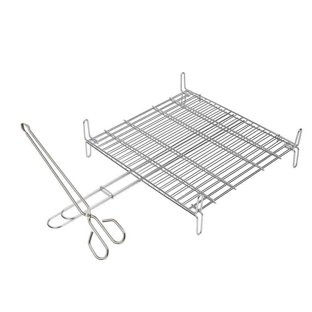 Sauvic Parrilla Doble Inox 18-8 35x40 2682 3 Sauvic Parrilla Doble Inox 18-8 35x40 2682