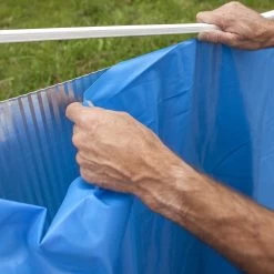 LINER PARA PISCINAS GRE COLOR AZUL REDONDO ALTO 132 CMTS X 460 CMTS ESPESOR 60/100 -Intemperie Jardín Tienda 576556db8192d5cf
