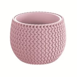 WellHome Pack 2 Macetas Redondas Splofy Bowl 18x18x13 Cm Violeta -Intemperie Jardín Tienda 5c76e10b15b0c19f