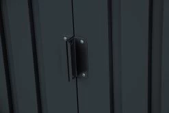 CASETA COBERTIZO METAL JARDIN PENT ROOF 8X6 DURAMAX GRIS -Intemperie Jardín Tienda 6362798d6decf4.29125783