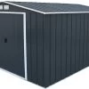 CASETA COBERTIZO METAL JARDIN ECO 10X12 GRIS DURAMAX 1 CASETA COBERTIZO METAL JARDIN ECO 10X12 GRIS DURAMAX -Intemperie Jardín Tienda 636279dddbf418.10656635