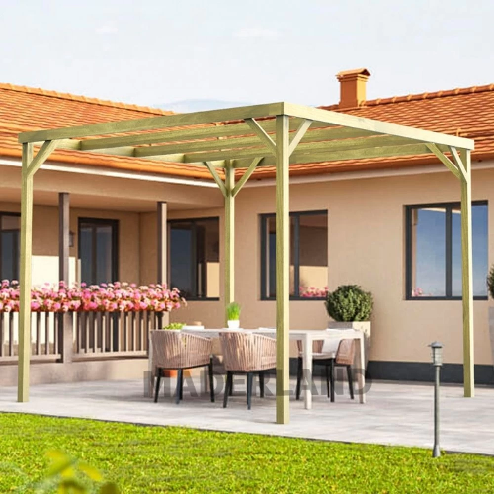 Pérgola Maciza - MATARÓ 510x420cm 3 Pérgola Maciza - MATARÓ 510x420cm