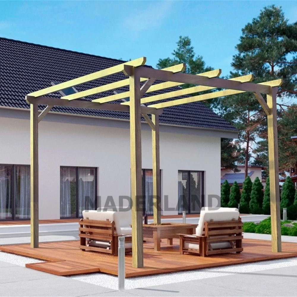 Pérgola Maciza - MADRID 600x300cm 3 Pérgola Maciza - MADRID 600x300cm