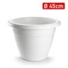 Maceta Redonda 45x33,5cm 1142101 Blanca -Intemperie Jardín Tienda 636f275b68abf0.89882140