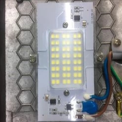 Pack 2X Focos Proyector LED 50W Negro IP66 -Intemperie Jardín Tienda 63854399d88592.37771225