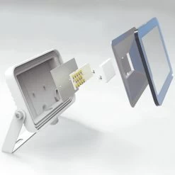 Pack 2X Focos Proyector LED 30W Blanco IP66 -Intemperie Jardín Tienda 638543c20ba4b2.55658686