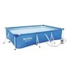 Piscina Rectangular Con Depuradora 300x200x66 Cm. 2 Piscina Rectangular Con Depuradora 300x200x66 Cm. -Intemperie Jardín Tienda 638544d4c673b9.22148326
