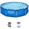 Bestway Piscina Steel Pro + Depuradora 305x76 Cm 56679 -Intemperie Jardín Tienda 638544e8362683.64540308
