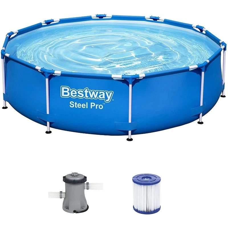 Bestway Piscina Steel Pro + Depuradora 305x76 Cm 56679 3 Bestway Piscina Steel Pro + Depuradora 305x76 Cm 56679