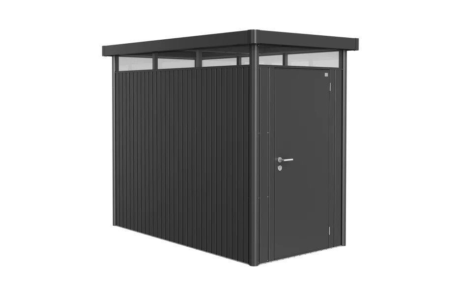 CASETA METALICA BIOHORT JARDIN HIGHLINE H3 COLOR GRIS OSCURO 3 CASETA METALICA BIOHORT JARDIN HIGHLINE H3 COLOR GRIS OSCURO