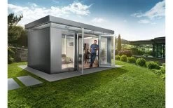 CASETA METALICA BIOHORT JARDIN CASANOVA 3X5 COLOR PLATA -Intemperie Jardín Tienda 63896a9273d270.94707280