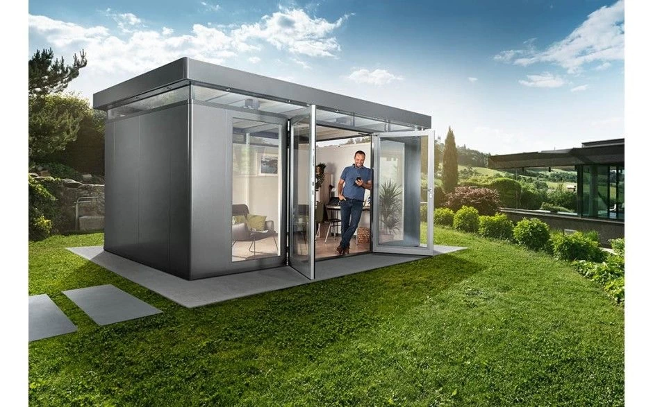 CASETA METALICA BIOHORT JARDIN CASANOVA 4X2 COLOR PLATA 4 CASETA METALICA BIOHORT JARDIN CASANOVA 4X2 COLOR PLATA - Imagen 3