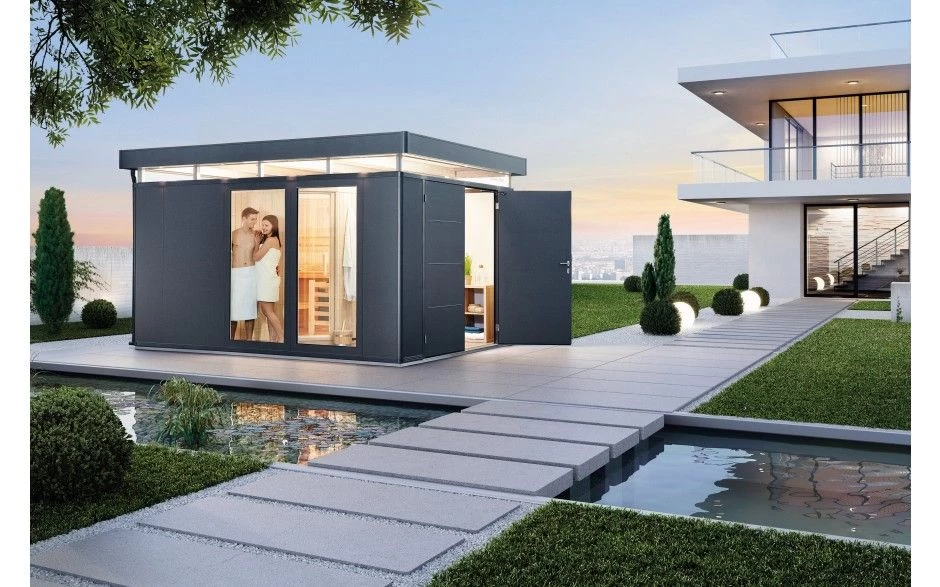 CASETA METALICA BIOHORT JARDIN CASANOVA 4X2 COLOR PLATA 5 CASETA METALICA BIOHORT JARDIN CASANOVA 4X2 COLOR PLATA - Imagen 4