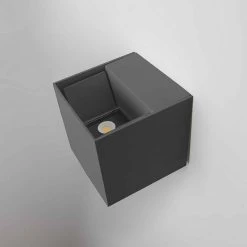 Aplique IP54 Modelo Rex LED Gris Urbano FORLIGHT -Intemperie Jardín Tienda 63b435c8bf2b24.70522309