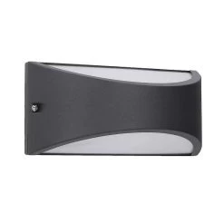 Aplique IP54 Modelo Kapa LED Gris Urbano FORLIGHT -Intemperie Jardín Tienda 63b43649850fc5.78795846