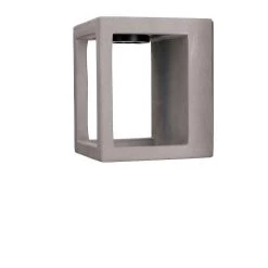 Aplique IP65 Modelo Box LED Cemento FORLIGHT -Intemperie Jardín Tienda 63b43ca9a17214.67544323
