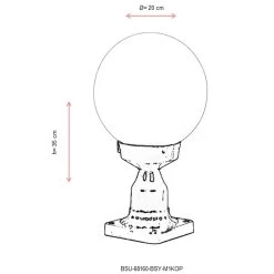 Aplique De Pared Para Exterior, Estructura De ABS Color Negro -Intemperie Jardín Tienda 63be082040e9d2.51747098