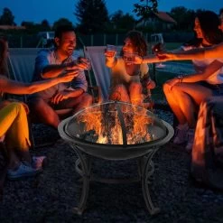 Brasero Exterior Outsunny 842-230 9 Brasero Exterior Outsunny 842-230 -Intemperie Jardín Tienda 8e83f68da14b8cf0